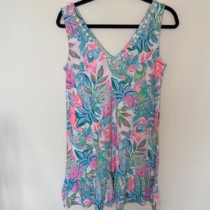 Lilly Pulitzer Colorful Floral Mini Dress